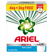 ARIEL MATIC TOP LOAD 6KG+1L