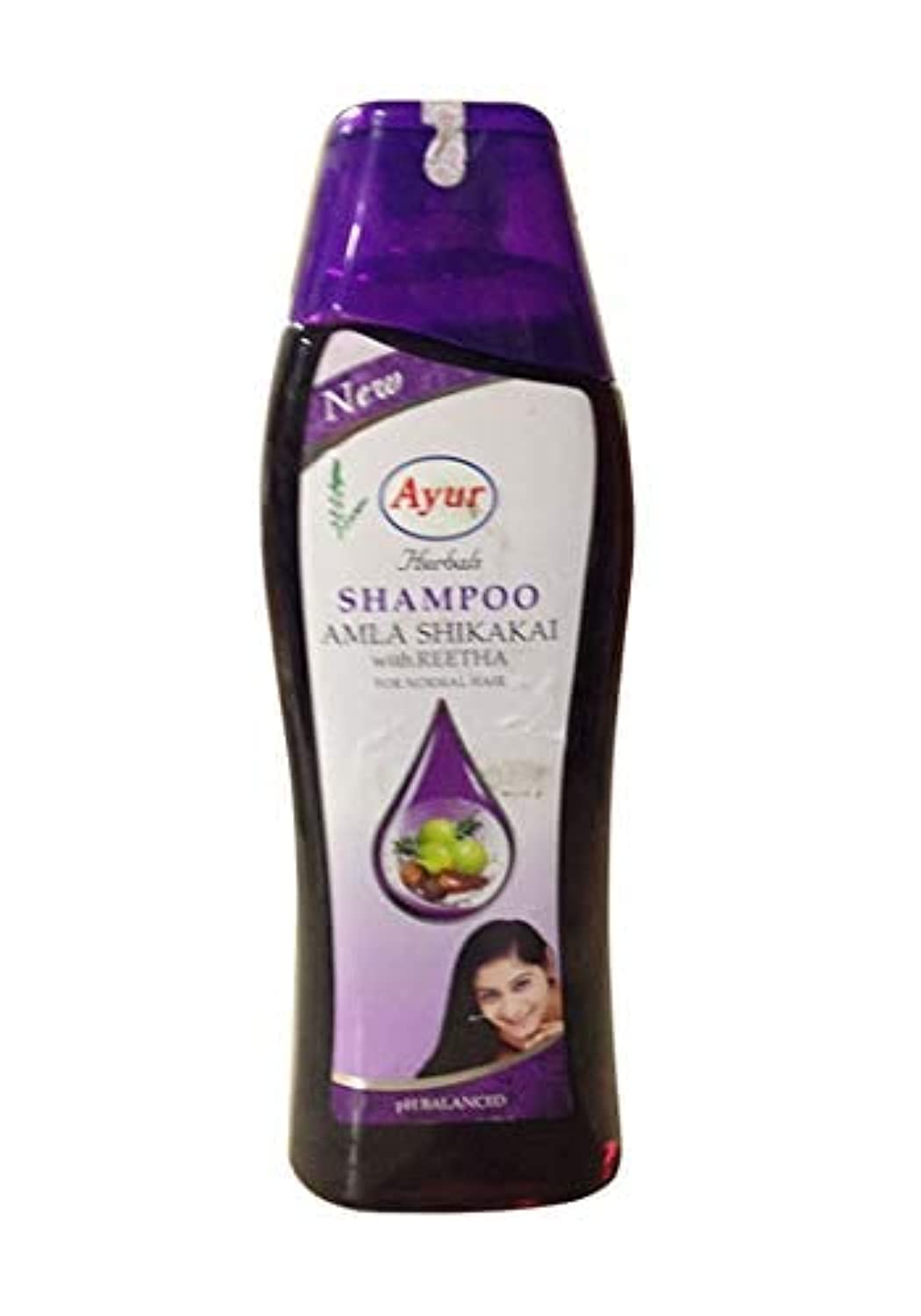 AYUR AMLA &amp; SHIKA &amp; RITHA SHAMPOO 200ML