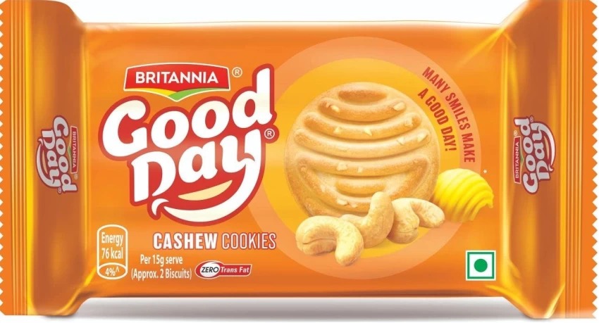 BRITANNIA GOODDAY CASHEW ALMOND 200G