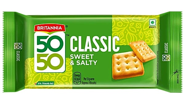 BRITANNIA 50-50 105GM