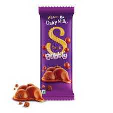 CADBURY  DAIRY MILK SILK BUBBLY 120GM