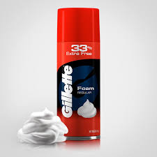 GILLETTE FOAM REGULAR  196GM