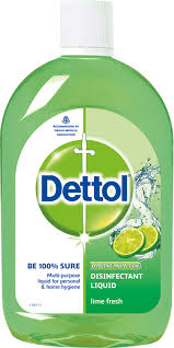 DETTOL DISINFECTANT LIQUID LIME FRESH 550ML