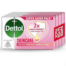DETTOL SKINCARE SOAP 100GM 4 PCS SET