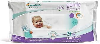 HIMALAYA BABY WIPES 72N