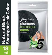 GODREJ SHAMPOO HAIR COLOUR  BLACK 1 18ML