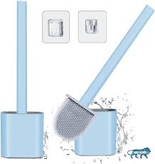 BIG BLUE SILICA TOILET BRUSH 240