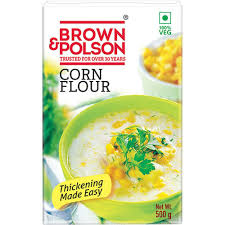 BROWN POLSON CORNFLOUR 500GM