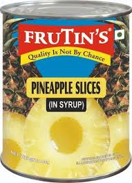 FRUTINS PINEAPPLE SLICES 840G