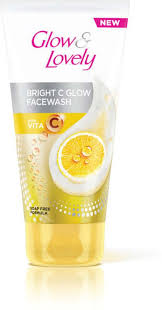 GLOW&amp;LOVELY BRIGHT C GLOW FACEWASH 100G