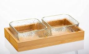 GREEN KIVVI GLASS TRAY 650