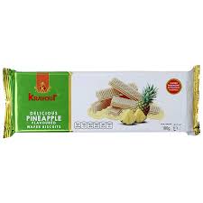 KRAVOUR PINEAPPLE F WAFER BISCUIT 100G