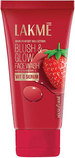 LAKME BLUSH &amp;GLOW FACEWASH 100G