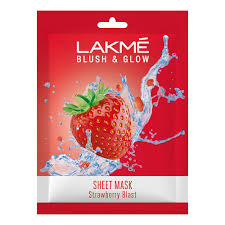 LAKME BLUSH &amp;GLOW SHEET MASK SB