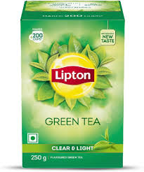 LIPTON GREEN TEA CLEAR  AND LIGHT 250G