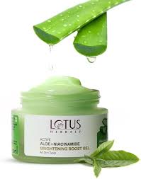 LOTUS ACTIVE ALOE+NIACINAMIDE GEL 50G