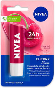 NIVEA CHERRY SHINE LIP BALM 4.8G