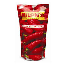 NILONS STUFFED RED CHILLI PICKLE150G