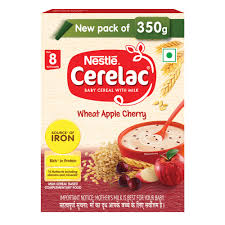 NESTLE CERELAC WHEAT APPLE CHERRY 350G