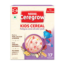 NESTLE CEREGROW MULTIGRAIN CEREAL 300G