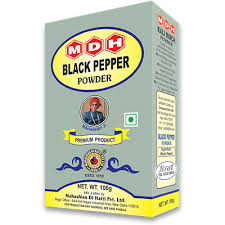 MDH BLACK PEPPER POWDER 100G