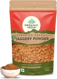 ORGANIC INDIA JAGGERY POWDER 500G