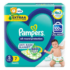 PAMPERS BABY PANTS S7