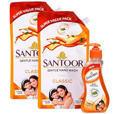 SANTOOOR GENTLE HAND WASH 750ML COMBO PACK