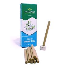 SHALIMAR WHITE LILY DHOOP STICKS