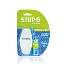 STOP-O POWER SPRAY AIR FRESHNER LEMON