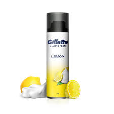 GILLETTE SHAVING FOAM LEMON 196G