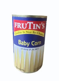 FRUTINS BABY CORN 800G