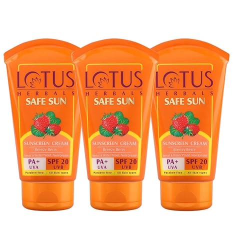 Lotus Herbals Safe Sun Sunscreen Cream