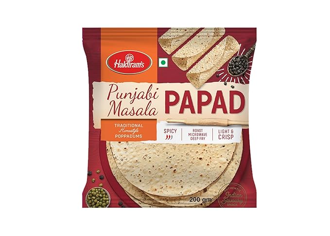 HALDIRAMS PUNJABI MASALA PAPAD 200GM