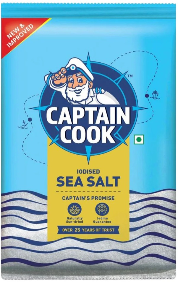 CAPTAIN COOK SEAL SALT 1KG