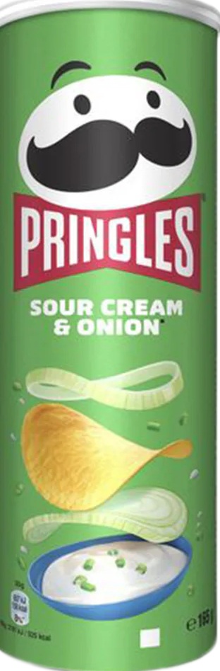 PRINGLES SOUR CREAM 107GM