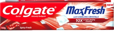 COLGATE MAXFRESH  TOOTHPASTE 150GM