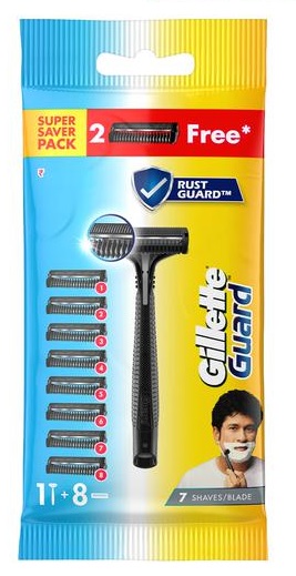 GILLETTE GUARD 7 SHAVES BLADE