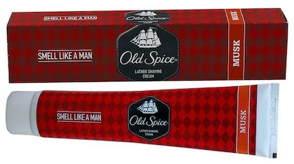 OLD SPICE MUSK LATHER SHAVING CREAM  70GM