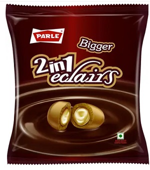 PARLE 2 IN 1 ECLAIRS CANDY 202GM