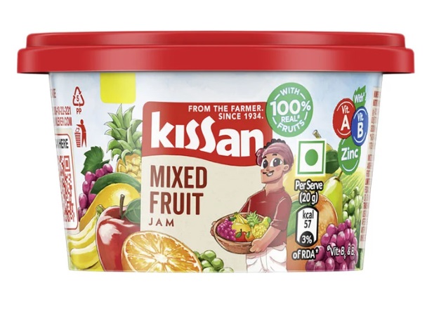 KISSAN MIXED FRUIT JAM 90GM