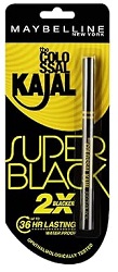 MAYBELLINE COLOSSAL SUPER BLACK  KAJAL