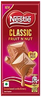 NESTLE CLASSIC FRUIT N NUT  CHOCOLATE 65GM