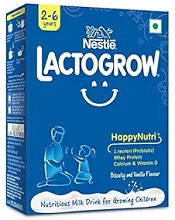 NESTLE LACTOGROW BISCUITY AND VANILLA  2-6 YEARS 400GM