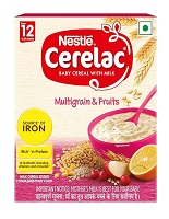 NESTLE CERELAC MULTIGRAIN AND FRUIT STAGE 4 300GM