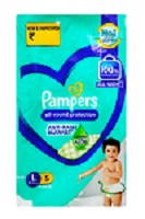 PAMPERS BABY PANTS SIZE L 5 PCS