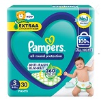 PAMPERS DIAPER PANTS SIZE S 30PCS