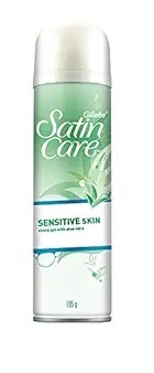 GILLETTE SATIN CARE SENSITIVE SKIN SHAVE GEL 195GM