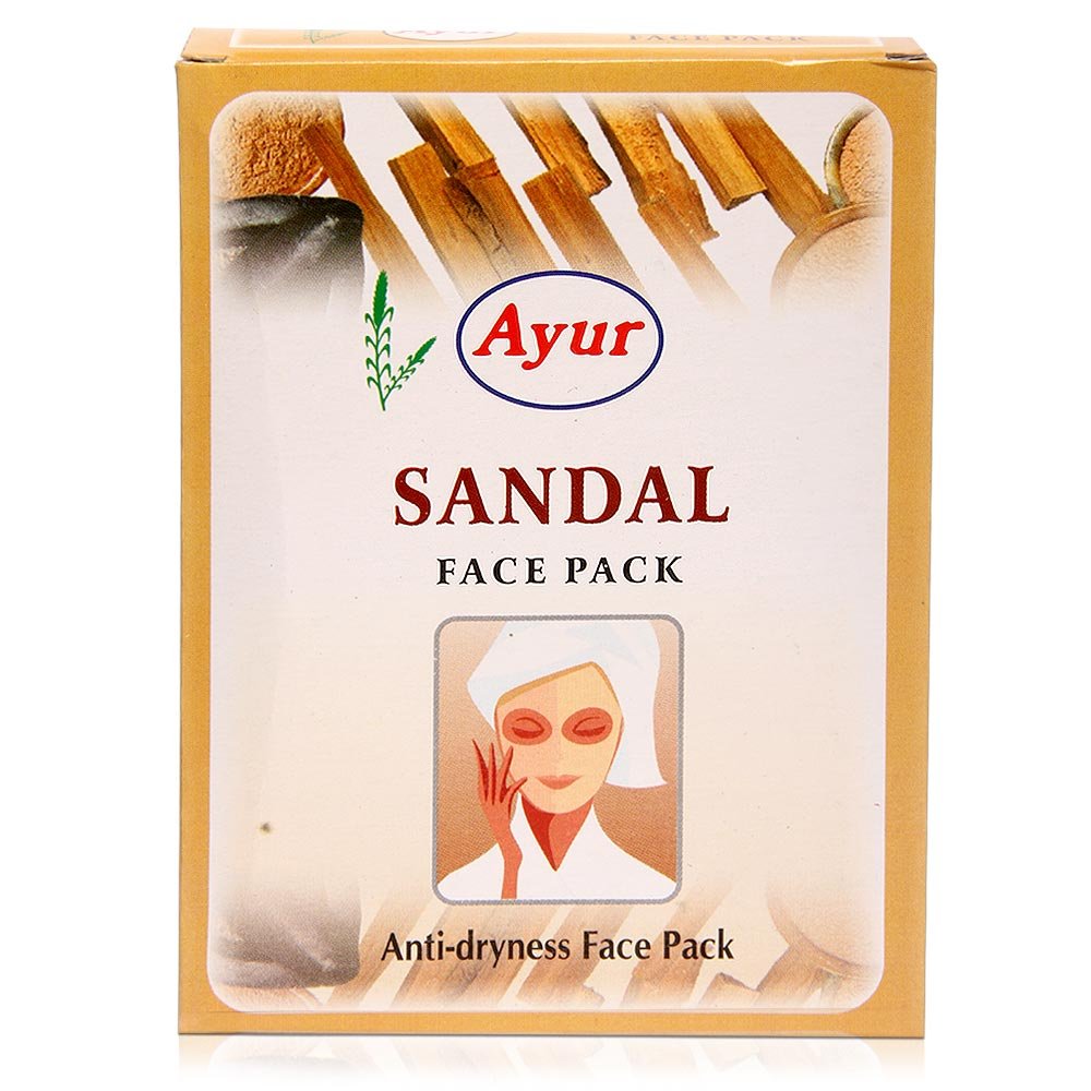 AYUR SANDAL FACE PACK 100GM