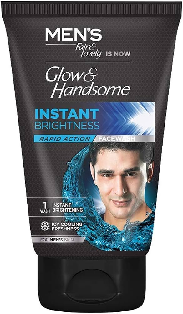 GLOW HANDSOME MEN BRIGHTNESS FACEWASH 100GM